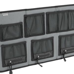 LOCKDOWN Hanging Organizer Large Gray and Black